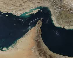 ردیاب کشتی‌ها تردد در تنگه هرمز را نشان می‌دهد