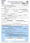 Tlcharger Certificat de cession d un vhicule (Cerfa 1375402)