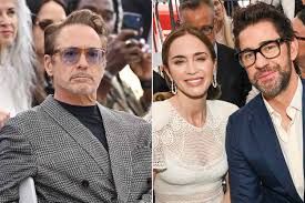 Robert Downey Jr. Praises Emily Blunt and John Krasinski's Marriage at Her Walk of Fame Ceremony