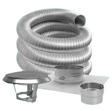 NEW DuraVent DuraFlex 3" x 35' Flex Pipe Chimney Liner 304 ...