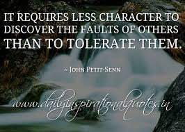 It requires less character to discover the faults of others than ... via Relatably.com