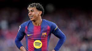 Lamine Yamal scores a stunning goal in La Liga match