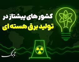 اینفوتابناک/ کشورهای پیشتاز در تولید برق هسته ای - تابناک | TABNAK