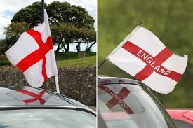Motorists could be fined £1,000 and breach Highway Code by flying England flags for St George's Day