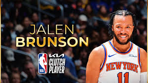 Jalen Brunson Named 2024-25 Kia NBA Clutch Player of the Year