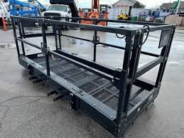 NEW Telehandler Work Platform Man Basket 4' x 9' 8" 1,700 LB ...