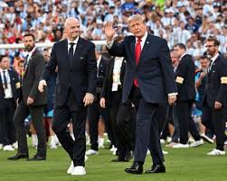World Cup final: Trump booed, half-time show and everything but the football – as it happened