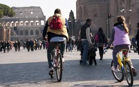 bicicletta a Roma