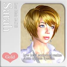 Second Life Marketplace - JADE hair \u0026quot;Sarah\u0026quot; Gold