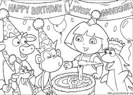 Resultado de imagen para dora la exploradora y sus amigos para colorear