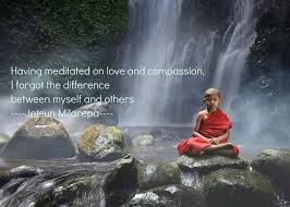 Having meditated on love and compassion, I forgot the difference ... via Relatably.com