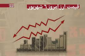 قیمت دلار و سایر ارزها امروز پنجشنبه 6 شهریور 1404+جدول