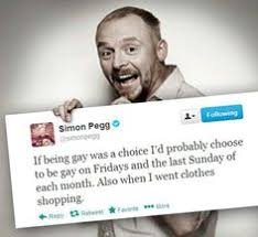 Simon Pegg on Pinterest | Comedy Movies, Zombies and Geek culture via Relatably.com