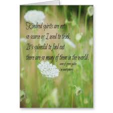 Quotes About Kindred Spirit Anne Green Gables. QuotesGram via Relatably.com