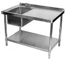 Compartment Sink Double Bowl Stainless Steel Sink