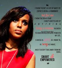 Kerry Washington - I love this. I think feminism should be about ... via Relatably.com