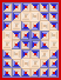 Image result for log cabin quilt block how to