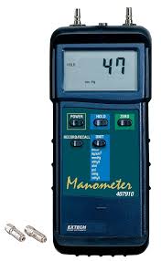 New in Box! Extech 407910 - Type (Manometer): Digital, Max ...