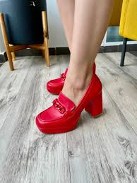 Vega red Loafer- 11 – Stela The Shoetique - Product from Stela The Shoetique