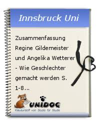 UNIDOG - Zusammenfassung Regine Gildemeister und Angelika Wetterer ... - 7509