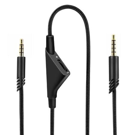 Replacement A10 Cord Compatible with Astro A10 Headset A10 Inline Volume Audio Cable for Astro A10/a40/a40tr Gaming Headset