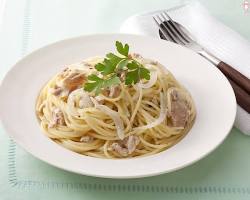 ツナのクリームパスタ