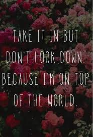 on top of the world - image #1159258 by awesomeguy on Favim.com via Relatably.com