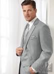 Light grey wedding suits