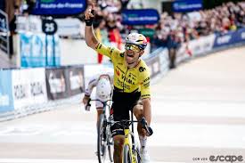 Van Aert outduels Pogačar to win Paris-Roubaix