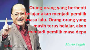 Hasil gambar untuk Gambar Kata Mario Teguh