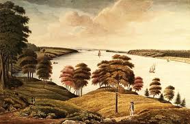 View of the Hudson River from Fort Knyph - Thomas Davies als ... - view_of_the_hudson_river_from