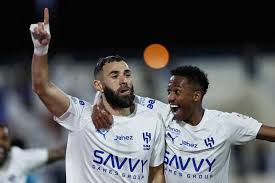 Fotbal: Benzema a reușit un hat-trick la debutul pentru Al-Hilal, în victoria la scor cu echipa lui Șumudică