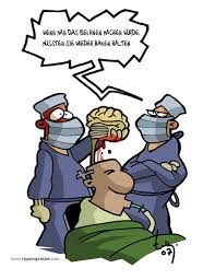 Neurochirurgie Thorsten Schleifer - Rippenspreizer - Cartoongalerien - Neurochirurgie_Thorsten_Schleifer