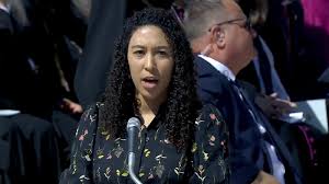 American Journalist Kielce Gussie Reads at Pope Francis' Funeral