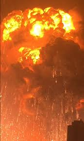 Image result for 天津大爆炸图片