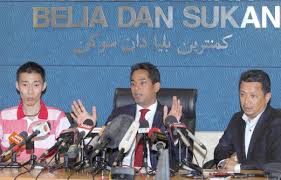 Image result for lee chong wei dan khairy jamaluddin