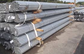 Fence Pipe - 20 Wt Galvanized 21ft & 24ft Long - Fence-Material
