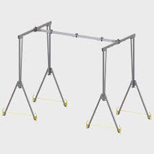 Aluminum gantry crane RHPK | Height-adjustable & mobile ...