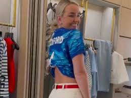Megan Pickford shows off £6k top during shopping spree ahead of World Cup