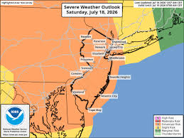 N.J. weather: Severe thunderstorms, flash flooding, isolated tornadoes could slam state today, along with bad