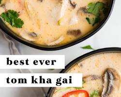 Tom Yum Gai soup