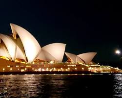 Sydney Opera House at night