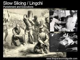Image result for língchí photos