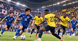 Placar ao vivo Japão x Equador: Ayase Ueda testa a forte defesa do La Tri.