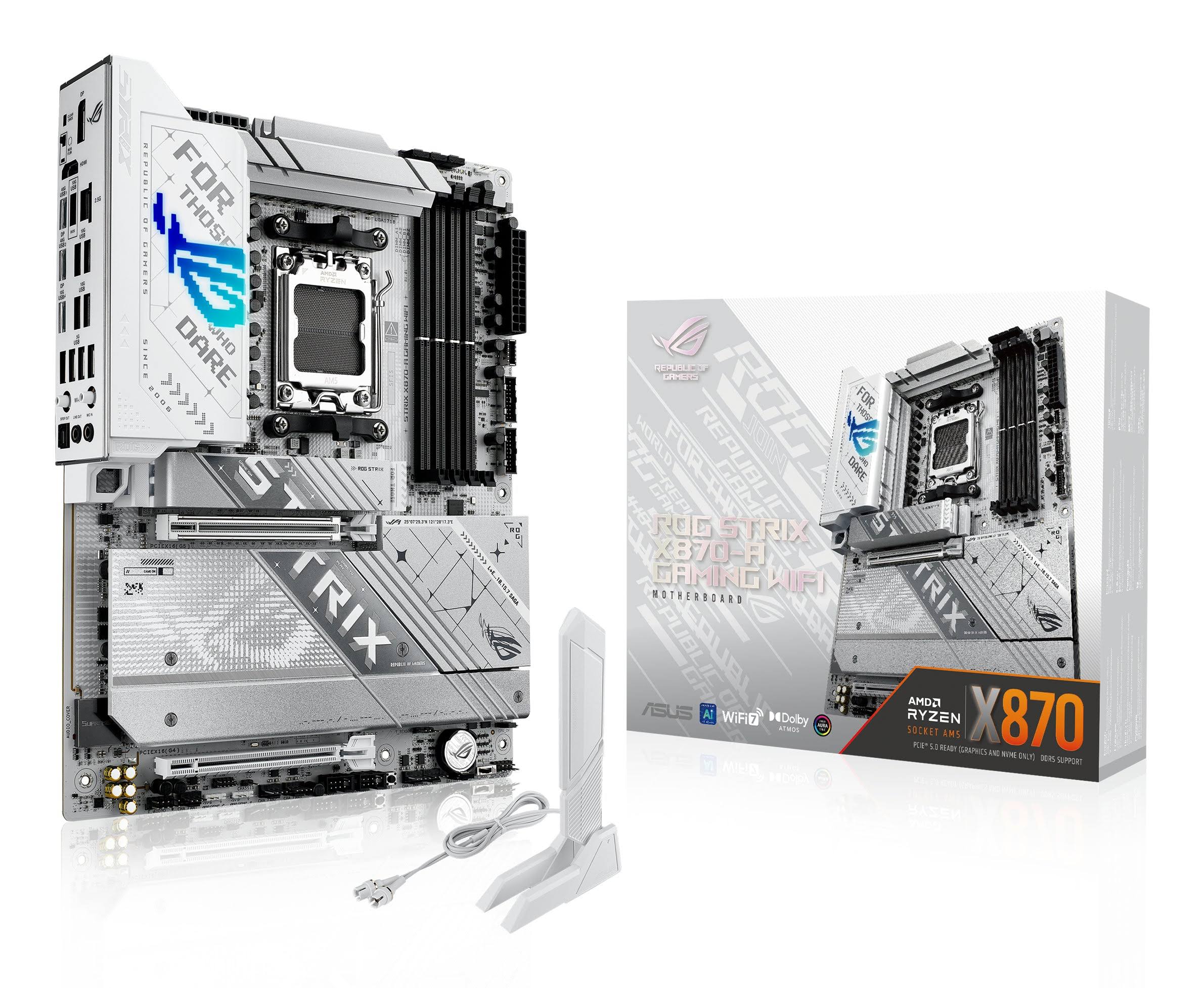 ASUS X870-A ROG STRIX GAMING WIFI AMD AM5 ATX Motherboard