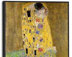 Gambar Gustav Klimt The Kiss