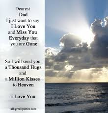 pictures and quotes about dead father | Dearest Dad I just want to ... via Relatably.com