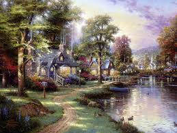 Résultat de recherche d'images pour "thomas kinkade"