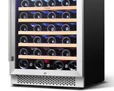 Image of Yeego 52Bottle 24Inch Wine Cooler Refrigerator