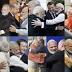 Modi meets Trump with his usual greeting — bear hugs